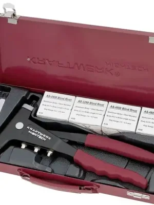 Kleště nýtovací s hliníkovými nýty 2,4-4,8mm INDUSTRY PROFI Line