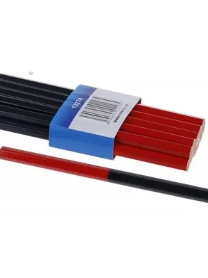 Tužka dvojbarevná 175mm HB modro-červená