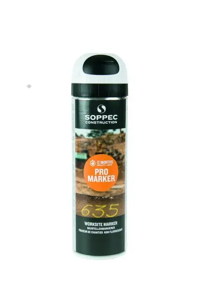 Sprej 500ml bílý PROMARKER