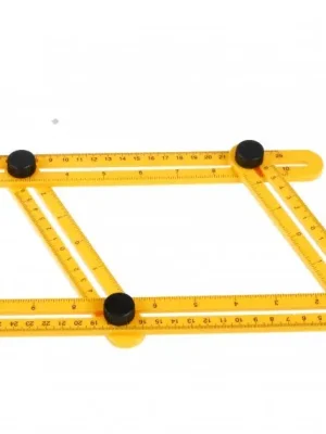 Pravítko víceúčelové 250x120mm čtyřramenné ABS