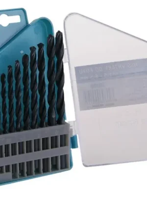 Sada vrtáků do kovu 1,5-6,5mm /0,5mm válcované HSS-R DIN338 13ks - plast