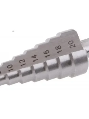 Vrták stupňovitý 4-20mm x 2mm HSS DIN1412C