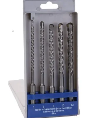 Sada vrtáků SDS-PLUS 5,0-12,0x160mm 5ks