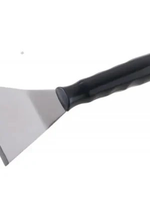 Špachtle škrabací 100mm bez násady nerez/plast