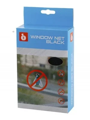 Síť okenní /suchý zip černá