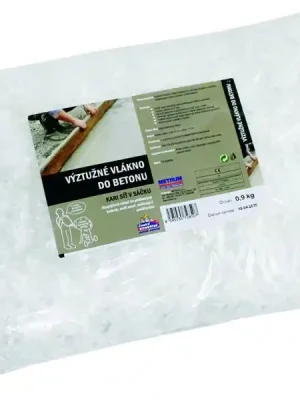 Vlákno výztužné do betonu 0,9kg
