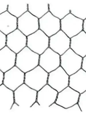 Pletivo HEX 1000mm x 25m Zn/plast