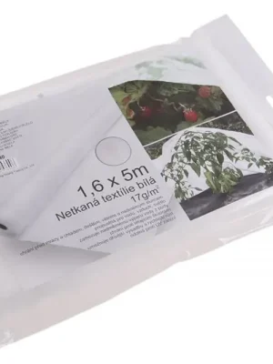 Textílie netkaná 1600mm x bílá 17g/m2