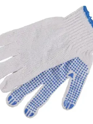 Rukavice bavlněné s PVC terčíky PLOVER