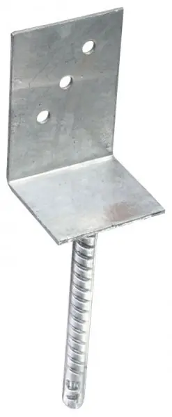 Patka sloupku typu "L" / trn 18x200mm