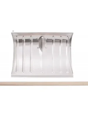 Shrnovač sněhu 500x380mm ALU - dřevěná násada