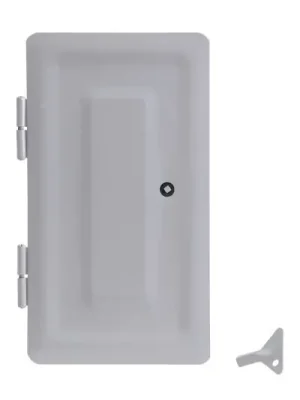 Dvířka komínová 200x355mm - KOMAX šedý