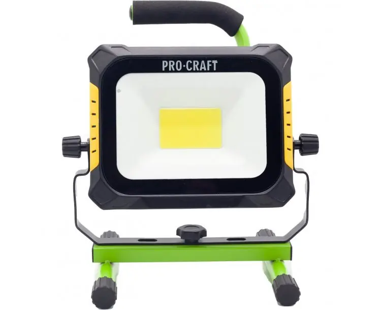 LED reflektor aku/220V PROCRAFT LP20 (bez akumulátoru a nabíječky)