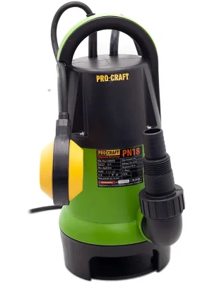Ponorné vodní kalové čerpadlo PROCRAFT PN18