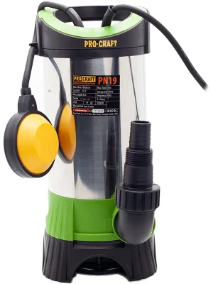 Ponorné vodní kalové čerpadlo PROCRAFT PN19