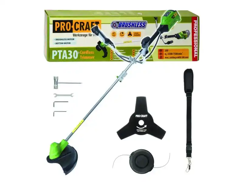 Aku křovinořez Procraft PTA30 (bez baterie a nabíječky)