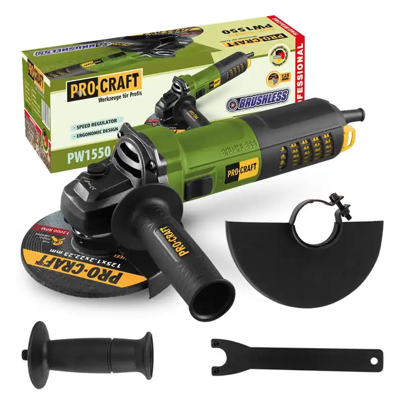 Úhlová bruska PROCRAFT PW1550