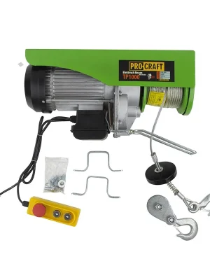 Naviják lanový elektrický PROCRAFT TP1000