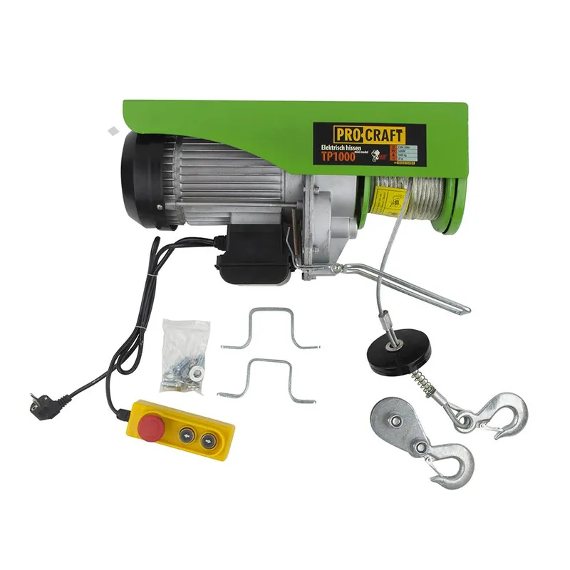 Naviják lanový elektrický PROCRAFT TP1000