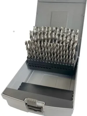 Sada vrtáků do kovu 6,0-10,0mm / 0,1mm vybrušované HSS-G DIN338 41ks PROFI