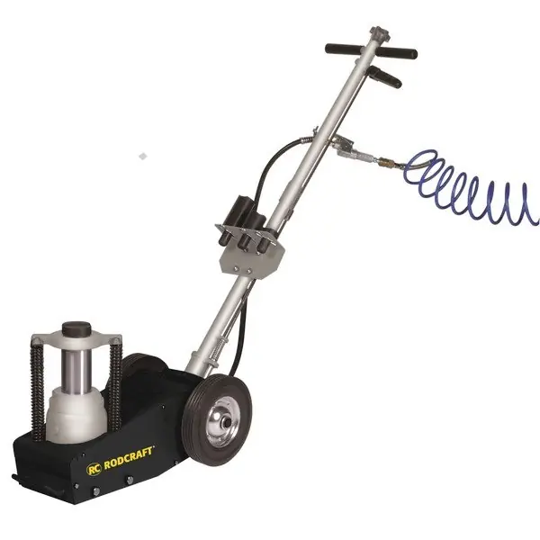 Hydraulicko pneumatický zvedák pojízdný 250-370mm 30t LHH35