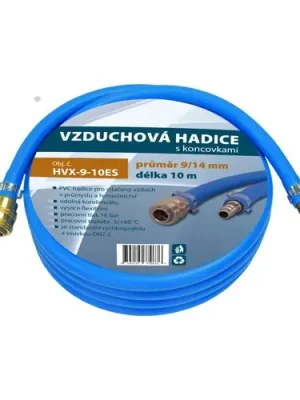 Hadice vzduchová HVX-ES s koncovkami 9/14mm