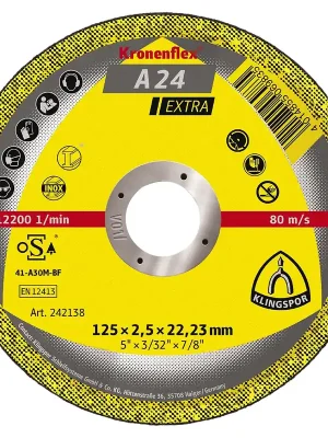 Kotouč řezný na ocel A 24 Extra A-ocel 300x3x32 mm KLINGSPOR