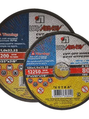 Kotouč řezný na ocel a nerez 180x2,0x22,2 mm LUGA ABRASIVE
