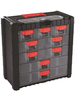 Organizér plastový, 9 zásuvek 400x392x200 mm PROSPERPLAST