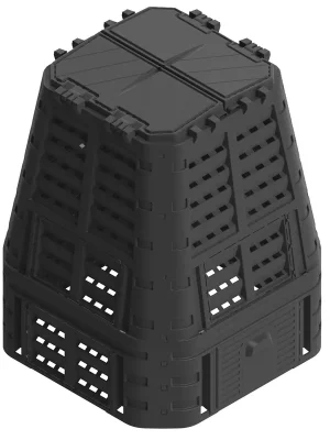 Kompostér MULTI černý 740 l PATROL
