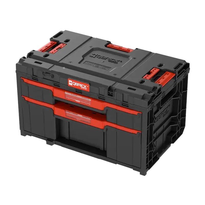AKCE XT Box s organizérem QBRICK ONE Drawer 2 Plus 2.0 Toolbox 2 zásuvky, 587x380x340 mm