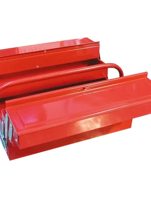 AKCE XT Kufr na nářadí kovový - 5 přihrádek 404x200x150 mm XTLINE