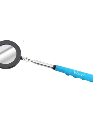 Magnetické inspekční zrcátko kulaté s LED diodami 50 mm, 280-870 mm RICHMANN