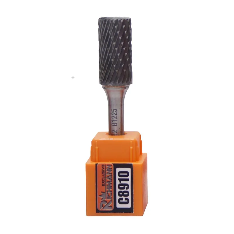 Kolíková fréza do kovu, stopka 6 mm válec s čelním ozubením 12x25 mm RICHMANN