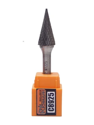 Kolíková fréza do kovu, stopka 6 mm špičatý kužel 8x18 mm RICHMANN