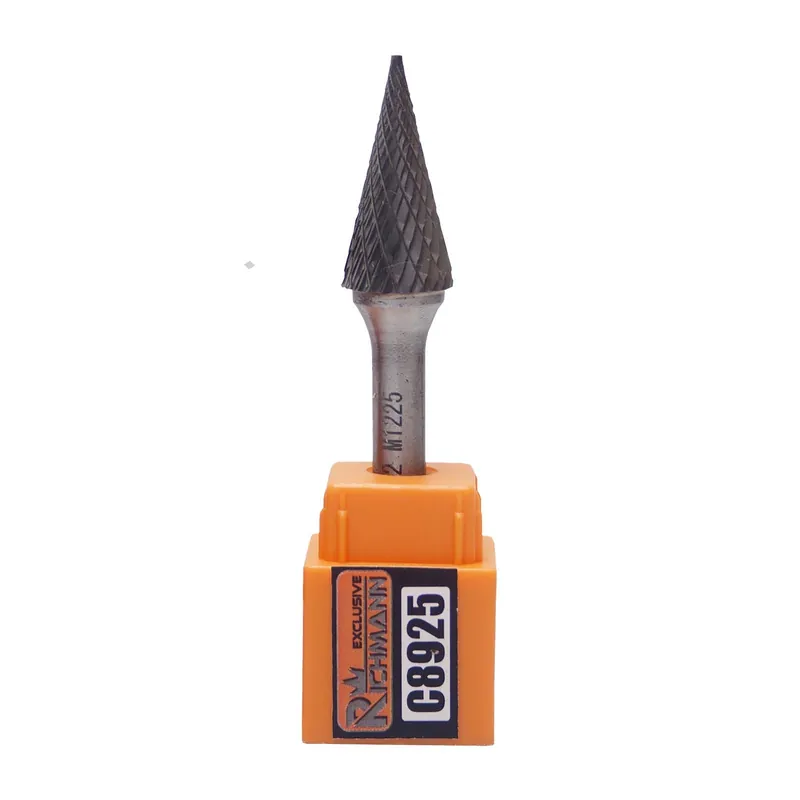 Kolíková fréza do kovu, stopka 6 mm špičatý kužel 8x18 mm RICHMANN