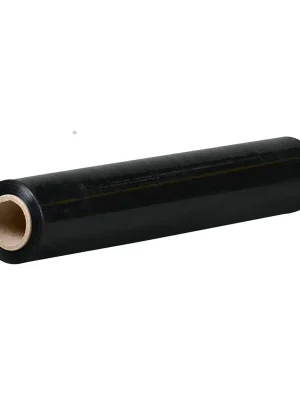 Folie stretch černá 500 mm, 23 µm, 1,6 kg, návin 150 m