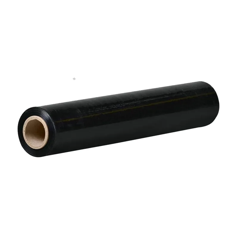 Folie stretch černá 500 mm, 23 µm, 1,6 kg, návin 150 m