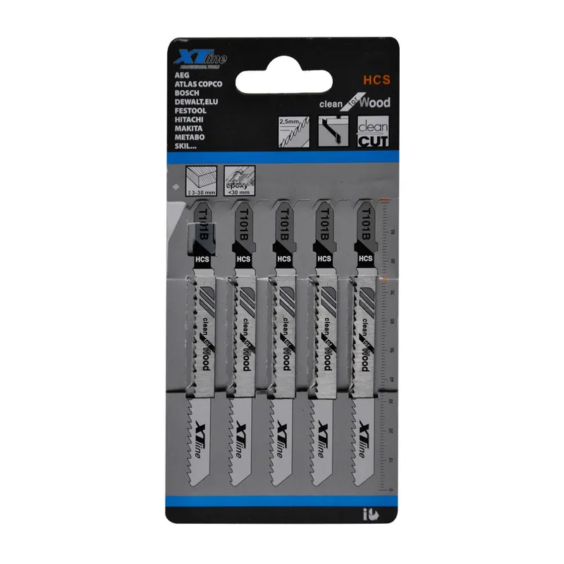 Pilové plátky přímočaré HSS, 105 mm, 21 Tpi (1bal/5ks) XTLINE