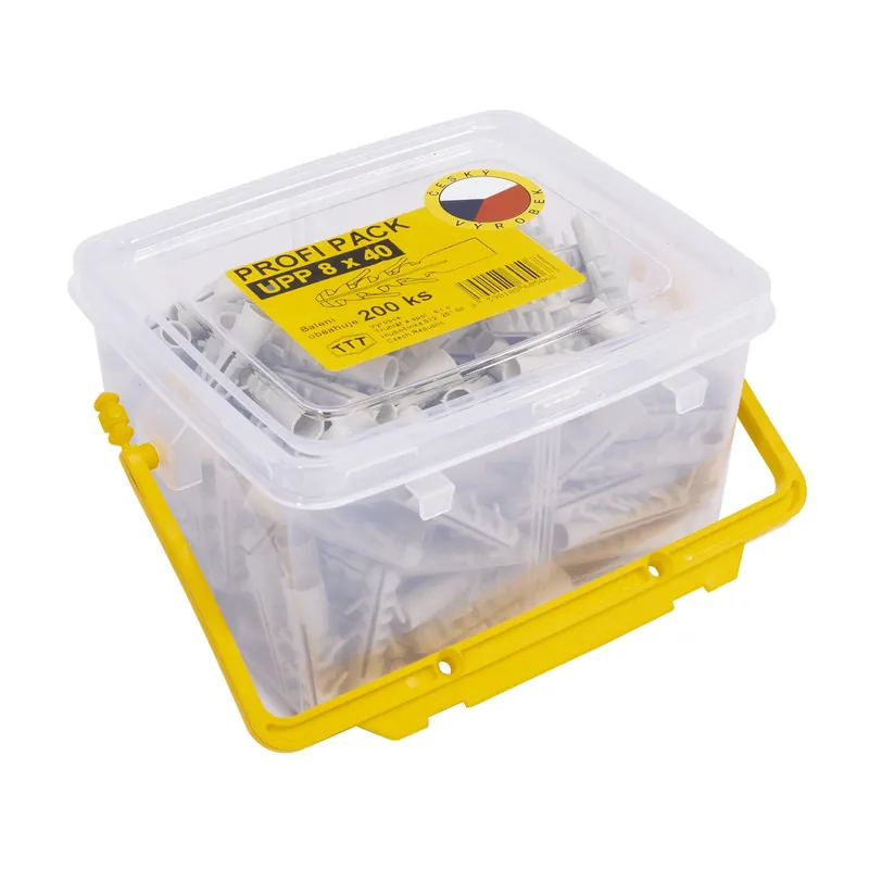 Hmoždinky profi pack UNI 6x30 mm, 1bal/500ks (náhrada za UPP630) TTT