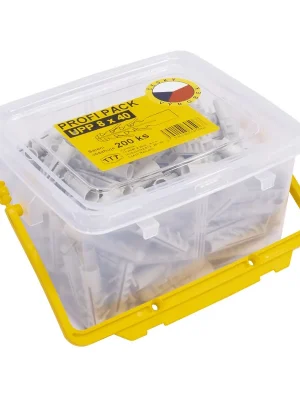 Hmoždinky profi pack UNI 8x40 mm, 1bal/200ks (náhrada za UPP840) TTT