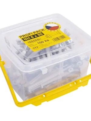 Hmoždinky natloukací profi pack NH 6x45 mm, 1bal/150ks (náhrada za UPP645NH) TTT