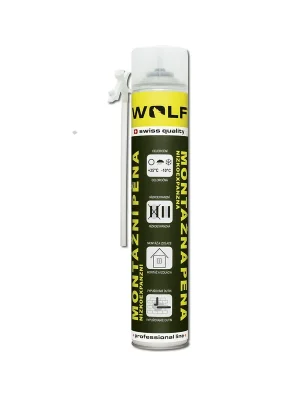 AKCE XT Pěna montážní nízkoexpanzní celoroční 750 ml WOLF