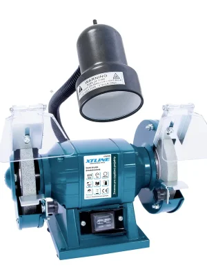 AKCE XT Bruska stolní dvoukotoučová 150 W, 125 mm + lampa 40 W XTLINE
