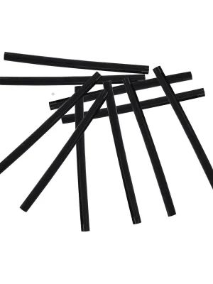 Lepicí tavné tyčinky černé 11x100 mm (12ks) XTLINE