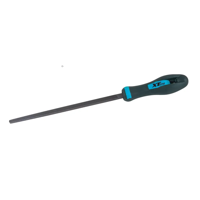 Pilník dílenský na kov čtýhranný 250 mm XTLINE