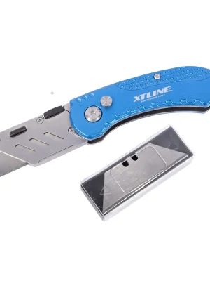 Nůž zavírací s výměnnými čepelemi 5 ks SK5, 19 mm XTLINE