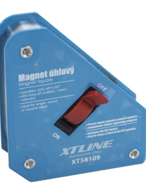 Magnet úhlový s vypínačem 13 kg / 95x110x25 mm XTLINE