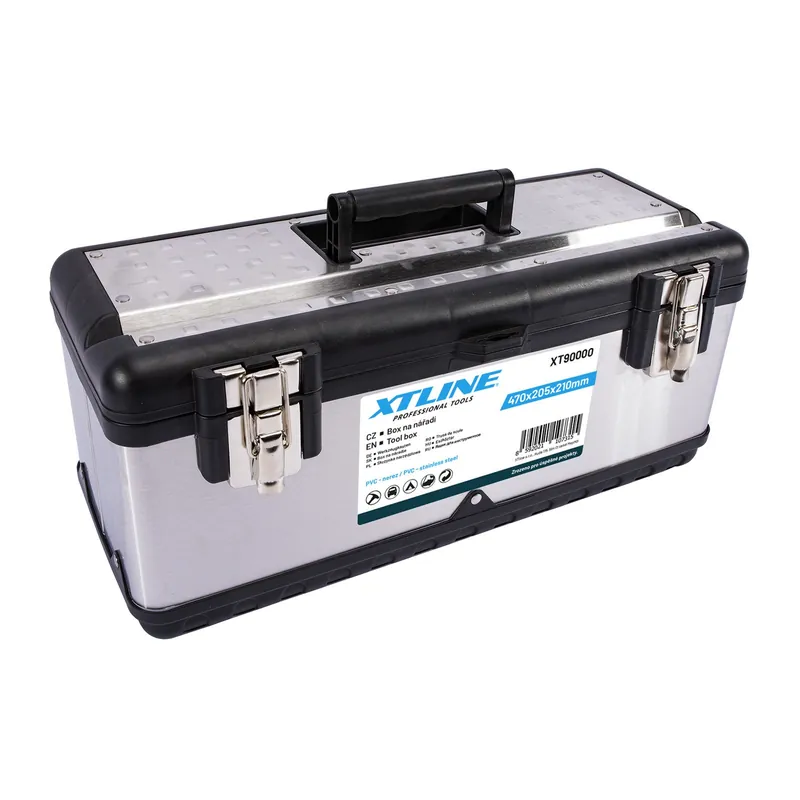 AKCE XT Box na nářadí nerezový 470x205x210 mm XTLINE