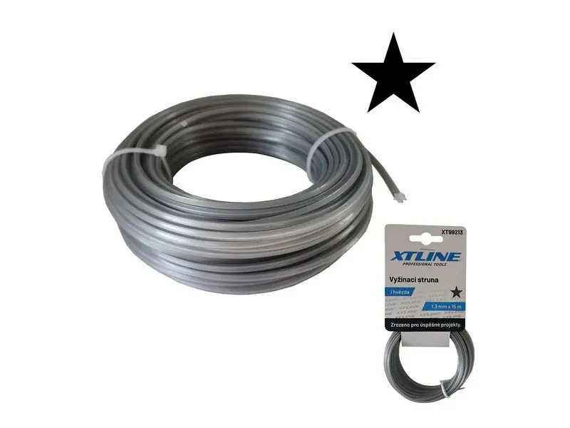 Vyžínací struna hvězda mm / 15 m